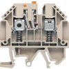 Disconnect/test-disconnect terminal block, screw connection, 0.5-4.0 mm², 32 A, 6 kV, dark beige, 7910360000