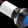 Pushbutton, 1 pole, blue, illuminated  (blue), 0.12 A/125 VAC, 0.2 A/50 VDC, 13.6 mm, IP68, 2-2329388-5