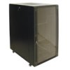 Szafa 19Cali Stojąca 27U 600X600 Beta Ral9004 Szkło