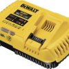DEWALT DeWALT DCB117-QW, Ladegerät, 18 V, DeWalt, Schwarz, Gelb, 12 A Ładowarka do szybkiego ładowania DCB117-QW