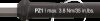 46890 Interchangeable blade, PZ1 x 110 mm