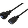 TRU COMPONENTS TC-13543564 USB 3.0 Female to Male 0.5m Waterproof Cable