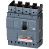 Wyłącznik automatyczny w obudowie formowanej SENTRON, Typ I, Typ L, Typ S, 4-biegunowy, 400A, 480V ac 65 kA, Siemens