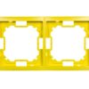 Simon Basic Neos Ramka podwójna limonkowy BMRC2/036