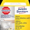 AS0722370 Roll label AS0722370, 28x89mm, white