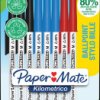 2187680 Ballpoint pen, assorted colours, M, Kilometrico, 8 pieces