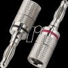 BP-104 Monacor LS banana plug pair, 4 mm