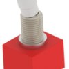 Toggle switch, metal, 2 pole, latching, On-On, 5 A/125 VAC, 28 VDC, silver-plated, 1825138-3