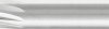 Frez PFERD TOOLS HSS K 0618/6 Z2 22440726, 6 mm x 60 mm , 1 szt.