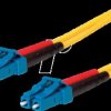 100011405 Fiber optic patch cable, E9/125, OS2, LC/LC, yellow, 5 m