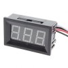 Amperomierz panelowy LED czerwony 0-9.99A