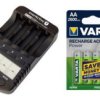 ładowarka everActive NC-1000 PLUS + 4 x R6/AA Varta Ready2use 2600mAh