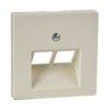 MERTEN SYSTEM M Płytka czołowa mechanizmu gniazda RJ45 podwójna kremowy MTN296144 SCHNEIDER ELECTRIC