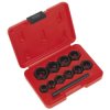 Sealey AK8183 Bolt Extractor Set 11pc Spanner Type