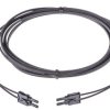 Kabel światłowodowy długość: 5m Z zakończeniem średnica: 1000μm 0.22 dB/m Czarny