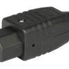 Złącze IEC IEC C21 Kabel Prosty Schurter Męski 20A 250V