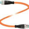 Pepperl+Fuchs 217324 Złącze konfekcjonowane czujnika/aktuatora V1-G-OR2M-POC-V1-G, piny: 4, 4, 2 m, 1 szt.