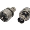 Adapter złącze wtyk UHF - gniazdo BNC przejściówka UC1
