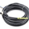 Kabel przemysłowy konfekcjonowany ze złączem Złącze M12 liczba rdzeni 4 długość 5m Rodzaj A Żeńskie