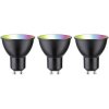 Paulmann 29153 Home LED Bulb GU10 4.8W RGBW Black Matte Zigbee 3.0 Compatible
