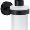 Dozownik mydła tesa MOON BLACK 40565-00000-00 200 ml czarny (matowy), szkło gładzone