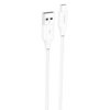 Przyłącze USB MICRO biale 1m