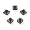 Tact Switch 12x12mm / 7mm THT 4pin - czarny - 5szt.