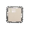 SEDNA DESIGN & ELEMENTS Wyłącznik schodowy zwierny przycisk beżowy SDD112116 SCHNEIDER ELECTRIC