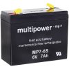 Multipower A9709 MP08-12-AMP VRLA 12V 0.8Ah AGM Battery 96x62x25mm