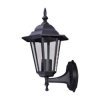 Lampa elewacyjna kinkiet stylizowany na retro, STANDARD czarny, IP44 na E27 K-5009A UP CZARNY Kaja Lighting
