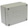 Skrzynka hermetyczna IP65 Puszka instalacyjna 150x110x70mm bezhalogenowa LSOH szara S-BOX 316