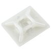 Uchwyt samoprz.do opasek 3,6mm biały HW-3AC 0675