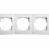 Ramka VIKO trzykrotna biała - LINNERA