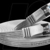 PKW-STP-SLIM-KAT6 0.5 Cat.6 SLIM patch cable, STP(PIMF), 0,5 m, grey