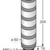Kolumna sygnalizacyjna Turck TL50WBGYRQ 3082774 1 szt.