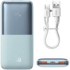 POWERBANK BASEUS 10000mAh 20W 2xUSB-A, 1xUSB-C, Niebieski PPBD040203