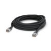 Patchcord Lan Zewnętrzny, Cat.5E Stp, 8M, Czarny Ubiquiti...