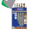 Wiertło Tivoly Wiertło do drewna HSS 6 szt. Zestaw wiertła do drewna