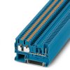 Komponentowy blok zaciskowy Phoenix Contact 3209646 poziomy: 1 PT 2 Niebieski 500 V 4 mm² Wciskane