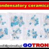Zestaw kondensatorów ceramicznych wysokonapięciowych 80 sztuk