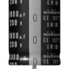 Kondensator 100μF 400V dc Zatrzaskowy Nichicon roztaw: 10mm 22 (Dia.) x 25mm