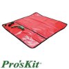Mata antystatyczna ESD PVC, stołowa 60x65cm z akcesoriami, Proskit 8PK-AS07-1