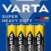 OUTLET 4 x cynkowo-węglowa Varta R6 AA Superlife / Super Heavy Duty (blister)