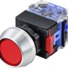 TRU COMPONENTS TC-9428096 Przełącznik wciskany LAS0-L-11Z/R, 22 mm, 250 V, 5 A, 1 szt.