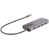 StarTech.com 127B-USBC-MULTIPORT USB C Multiport Adapter, 4K 60Hz HDMI Video, 3