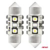 Żarówka samochodowa LED CANBUS Festoon C5W 31mm 12V / 24V 2szt AMIO-04247