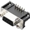 encitech 2103-2100-11 Listwa żeńska D-Sub DRB-09F-TBG-110, rzędy: 2, styki: 9, 90 °, 1 szt.