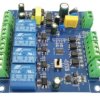 Moduł przekaźnikowy Modbus RTU 4-kanałowy RS485/TTL UART