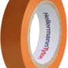 Insulation tape, 15 x 0.15 mm, PVC, orange, 10 m, 710-00110