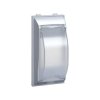 Płytka z pokrywą CIMA aluminium 108x52mm - Kontakt Simon